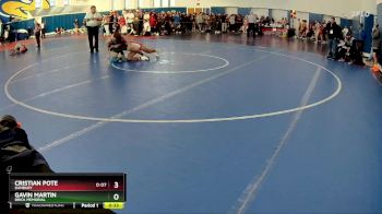 126 lbs Cons. Round 1 - Gavin Martin, Brick Memorial vs Cristian Pote, Danbury