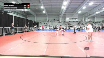 106 lbs Rr Rnd 3 - Gavin Lezark, OBWC Red vs Brayden Hanning, The Shop 814