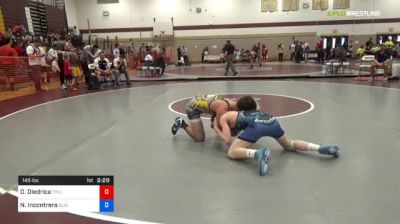 145 lbs Final - Dorby Diedrica, Triumph vs Nick Incontrera, Blair