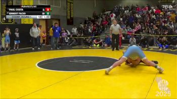 153 lbs Champ. Round 1 - Paul Costa, Desmond Longhorns vs Ernest Facio, Burton Wrestling