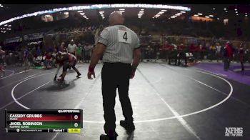 2A 220 lbs Quarterfinal - Jhoel Robinson, Fleming Island vs Cassidy Grubbs, Pasco