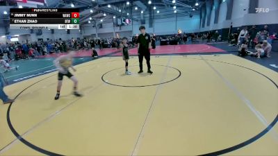65 lbs Cons. Round 4 - Jimmy Nunn, West Amarillo Wrestling Club vs Ethan Zhao, Best Trained Wrestling