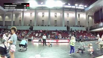 49 lbs Cons. Round 3 - Rhett Craigie, Legend Wrestling Club vs James Vaughan, Noke Wrestling RTC