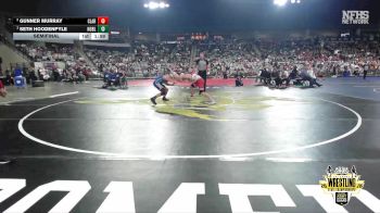 B5A-144 lbs Semifinal - Seth Hoodenpyle, Noble vs Gunner Murray, Claremore