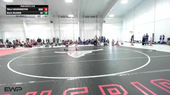 110 lbs Rr Rnd 3 - Talli Washington, Woodland Girls vs Ella Dildine, Barnsdall Lady Panthers