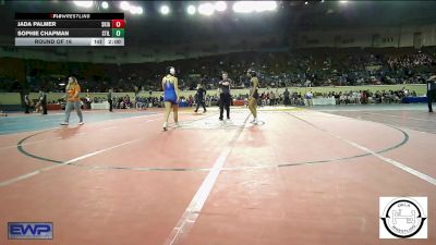 138 lbs Round Of 16 - Jada Palmer, Skiatook Bulldog Wrestling vs Sophie Chapman, Stillwater Wrestling