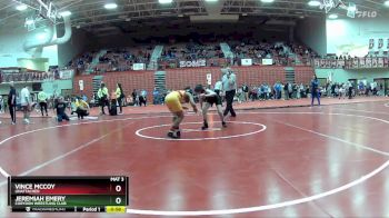 106 lbs Champ. Round 1 - Vince McCoy, Unattached vs Jeremiah Emery, Corydon Wrestling Club