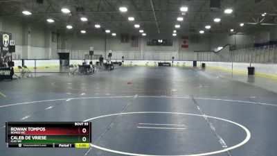 82 lbs Cons. Round 3 - Rowan Tompos, Romeo WC vs Caleb De Vriese, Clio WC