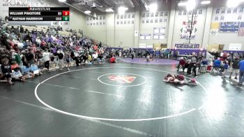 126 lbs Champ. Round 1 - Nathan Harrison, Christian County vs William Pingitore, Riverdale