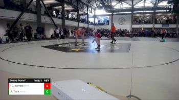 165-182 lbs Champ. Round 1 - Cecil Karnes, Metamora vs Alexander Tack, Montini Catholic High School