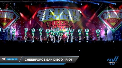 CheerForce San Diego - Riot [2020 L1 Junior - Small Day 1] 2020 Spirit Sports: Duel In The Desert