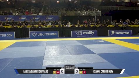 Keanna Carolyn Klay vs Larissa Campos Carvalho 2026 Pan Jiu Jitsu IBJJF Championship