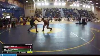 195 lbs Quarterfinal - Melvin Cavallo, Freedom vs Will Eltringham, Olympic Heights