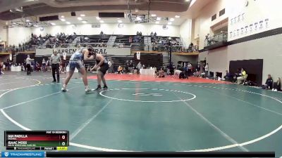 285 lbs Quarterfinal - Ian Padilla, Indiana vs Isaac Moss, Delta Wrestling Club Inc.