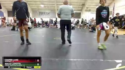 108 lbs Round 4 (6 Team) - Cooper Lang, Doughboy vs Rocco LaMotta, Empire Wrestling Academy