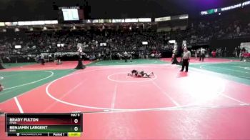 65 lbs Champ. Round 1 - Benjamin Largent, BAB1 vs Brady Fulton, FFWA