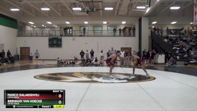 149 lbs Cons. Round 2 - Brennan Van Hoecke, Little Rock vs Marco Dalakishvili, Little Rock