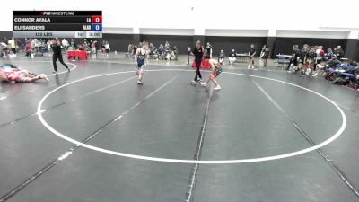 120 lbs Connor Ayala, Team Louisiana vs Eli Sanders, Team Alabama