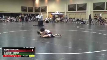 70 lbs Finals (2 Team) - Cameron Cooper, Indiana Assassins vs Kalob Rodriguez, AYWO