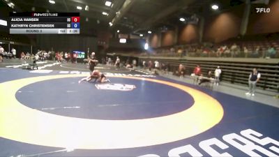 110 lbs Round 3 - Alicia Hansen, Snow vs Kathryn Christensen, Snow