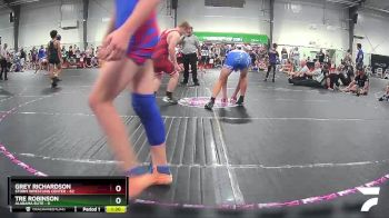 200 lbs Round 3 (4 Team) - Grey Richardson, Storm Wrestling Center vs Tre Robinson, Alabama Elite