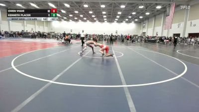 113 lbs Consi Of 64 #2 - Owen Vigue, ME vs Kenneth Placer, FL