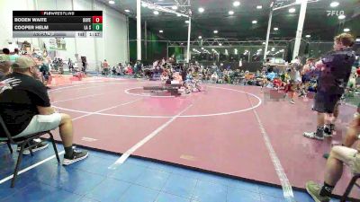 128 lbs Rr Rnd 3 - Boden Waite, Boyertown - HSAm vs Cooper Helm, La Salle College - HSAm