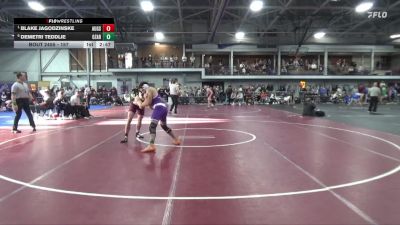 157 lbs Cons. Round 4 - Blake Jagodzinske, Augsburg vs Demetri Teddlie, University Of The Ozarks