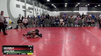 70 lbs 2nd Wrestleback (8 Team) - Leo Murillo, Steller Trained vs JAXON HOLTZ, West Shore Wrestling Club