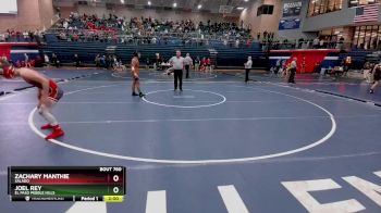 157 lbs Cons. Quarter - Joel Rey, El Paso Pebble Hills vs Zachary Manthie, Salado