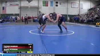 285 lbs Finals (8 Team) - Quade Peterson, St Paul vs Tucker Shabram, O`Neill