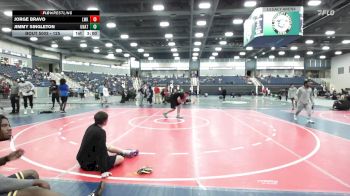 125 lbs Champ. Round 1 - Jorge Bravo, Lindsey Wilson (Ky.) vs Jimmy Singleton, Unattached