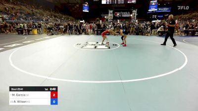 120 lbs Rnd Of 32 - Mikayla Garcia, CA vs Autumn Wilson, KS