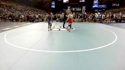 140 lbs Cons 32 #1 - Holland Wieber, ID vs Bryah Jackson, AR