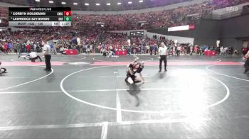125 lbs Quarterfinal - Corbyn Holdeman, CrassTrained: Weigh In Club vs Lawrence Szyjewski, Hartford