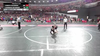 125 lbs Quarterfinal - Corbyn Holdeman, CrassTrained: Weigh In Club vs Lawrence Szyjewski, Hartford