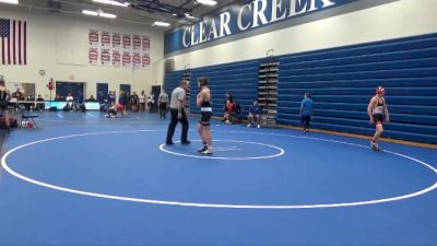 JV-12 lbs Round 1 - Ashton Bannister, Grinnell vs Tyson Schmitz, Clear Creek-Amana