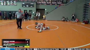 122 lbs Consolation Bracket - Skyler Cooper, Madison County vs Vincent Moore, Grissom Hs