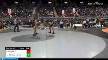 4A-160 lbs Cons. Round 2 - Juan Santana Morales, Cheyenne South vs Nahir Aguirre, Sheridan