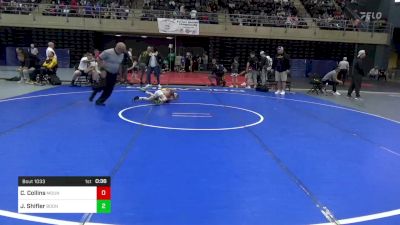 60 lbs Round Of 16 - Colton Collins, Mount Royal vs Jaxon Shifler, Boonsboro