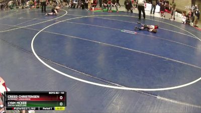 44 lbs Quarterfinal - Creed Christensen, Altamont Longhorns vs Lyam McKee, Uintah Wrestling