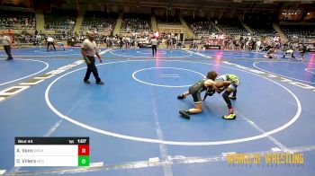 108 lbs Quarterfinal - Amari Vann, Orchard South WC vs Dylan Villers, MTC