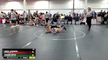 110 lbs Round 2 (4 Team) - Tanner Ingle, Keystone Krush vs Jimmy Johnson, 84 Athletes