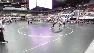 285 lbs Makhi Rodgers, Brown Deer/Mess./Shore. vs McCoy Smith, Waunakee