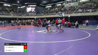 100 lbs Consi Of 8 #1 - Eric LaGrotta, Mount Laurel, NJ vs Brayden Laird, Holmes, PA