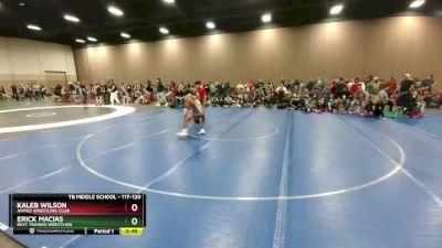 117-120 lbs Round 2 - Erick Macias, Best Trained Wrestling vs Kaleb Wilson, Amped Wrestling Club