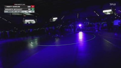 55 lbs Cons. Sub-semis - AnnaBeth McCauley, Delta Wrestling Club vs Trinity Sjoblom, Devils Wrestling