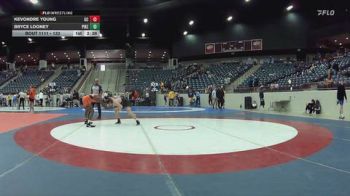 133 lbs Cons. Round 1 - Kevondre Young, Georgetown (KY) vs Bryce Looney, Pikeville