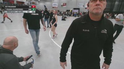 120 lbs Cons. Rd Of 32 - Avi Phlieger, 505 Wrestling Club vs Feabie Fourspring, Badkarma