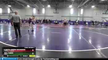 157 lbs Cons. Round 2 - Curtis Green Saunders, Cornell College vs Ben Faber, Loras